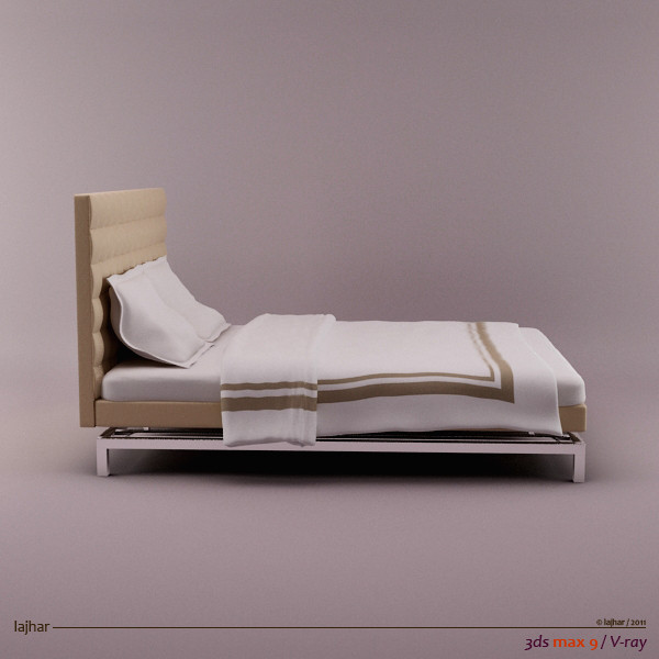 Boss bed with small headboard